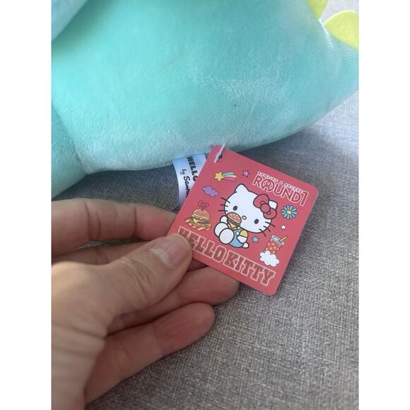 NWT 12.6” Sanrio Hello Kitty Green Dino Costume Plush Brand Dinosaur - Picture 3 of 6